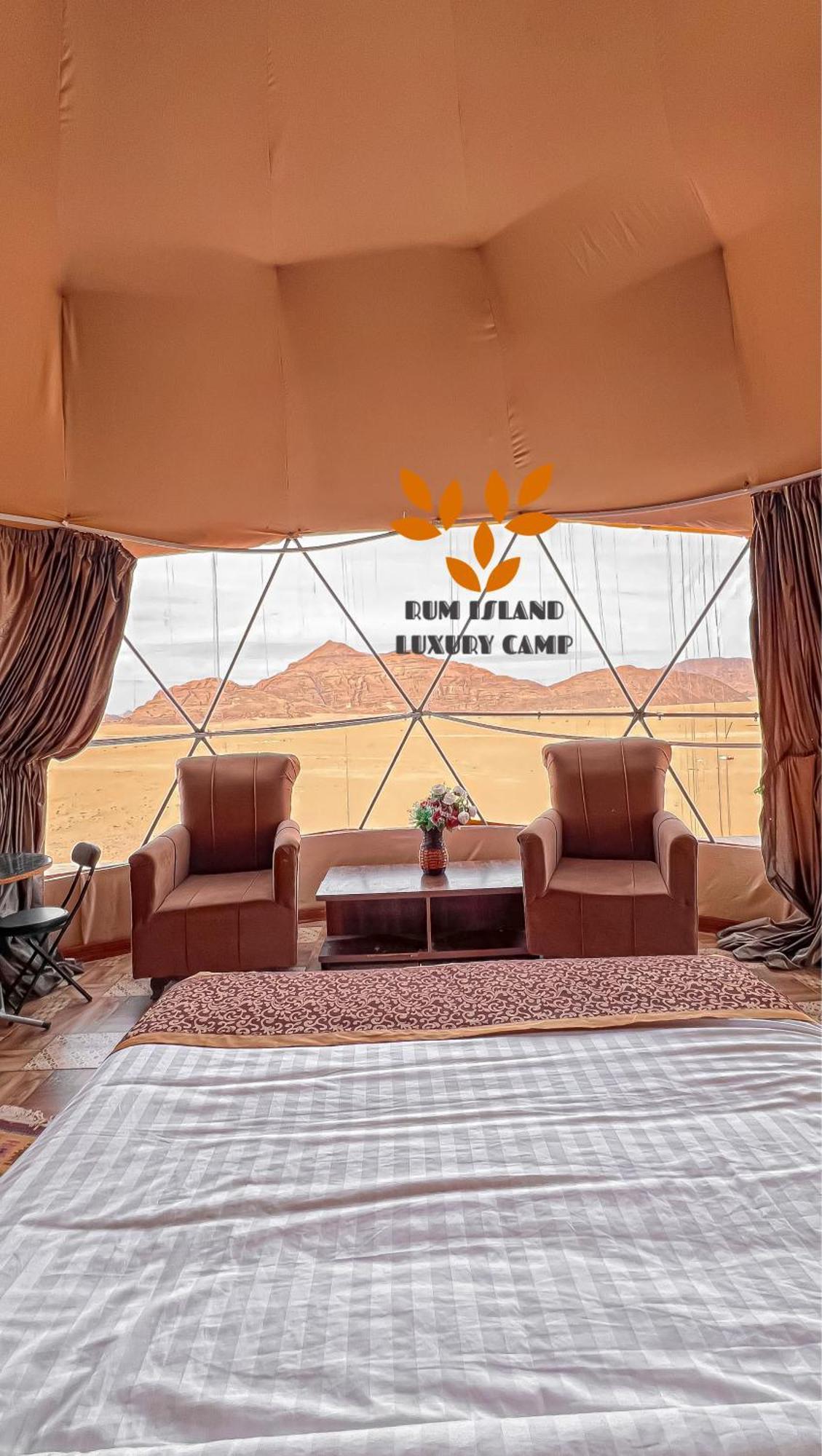 Rum Island Luxury Camp & Bubbles Hotel Wadi Rum Exterior foto