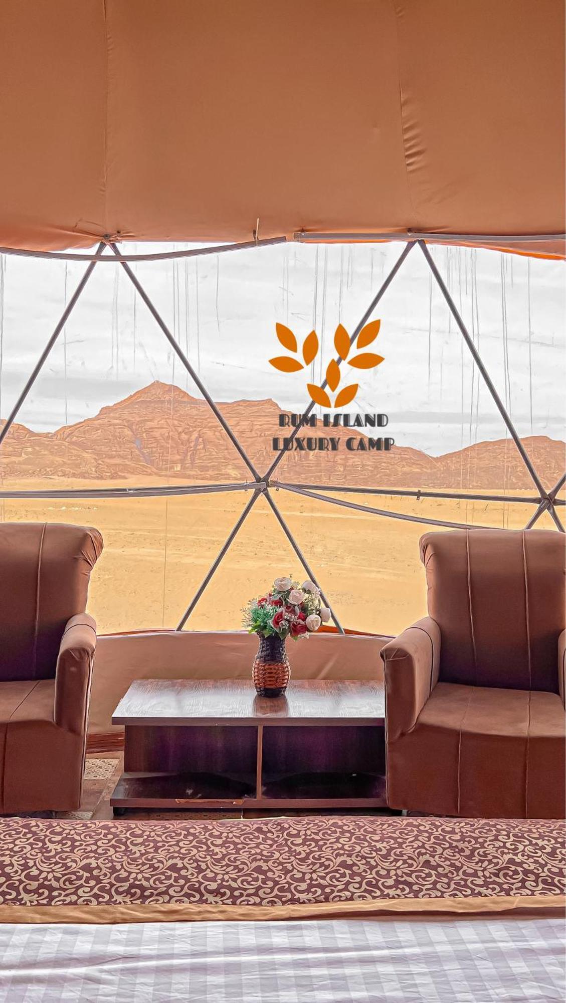 Rum Island Luxury Camp & Bubbles Hotel Wadi Rum Exterior foto