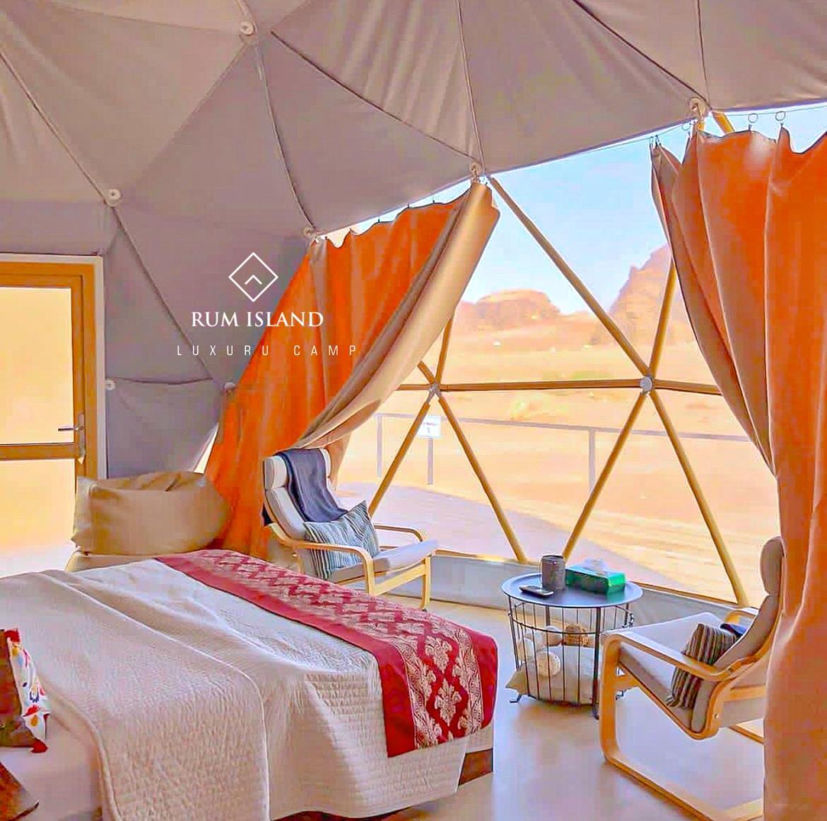 Rum Island Luxury Camp & Bubbles Hotel Wadi Rum Exterior foto
